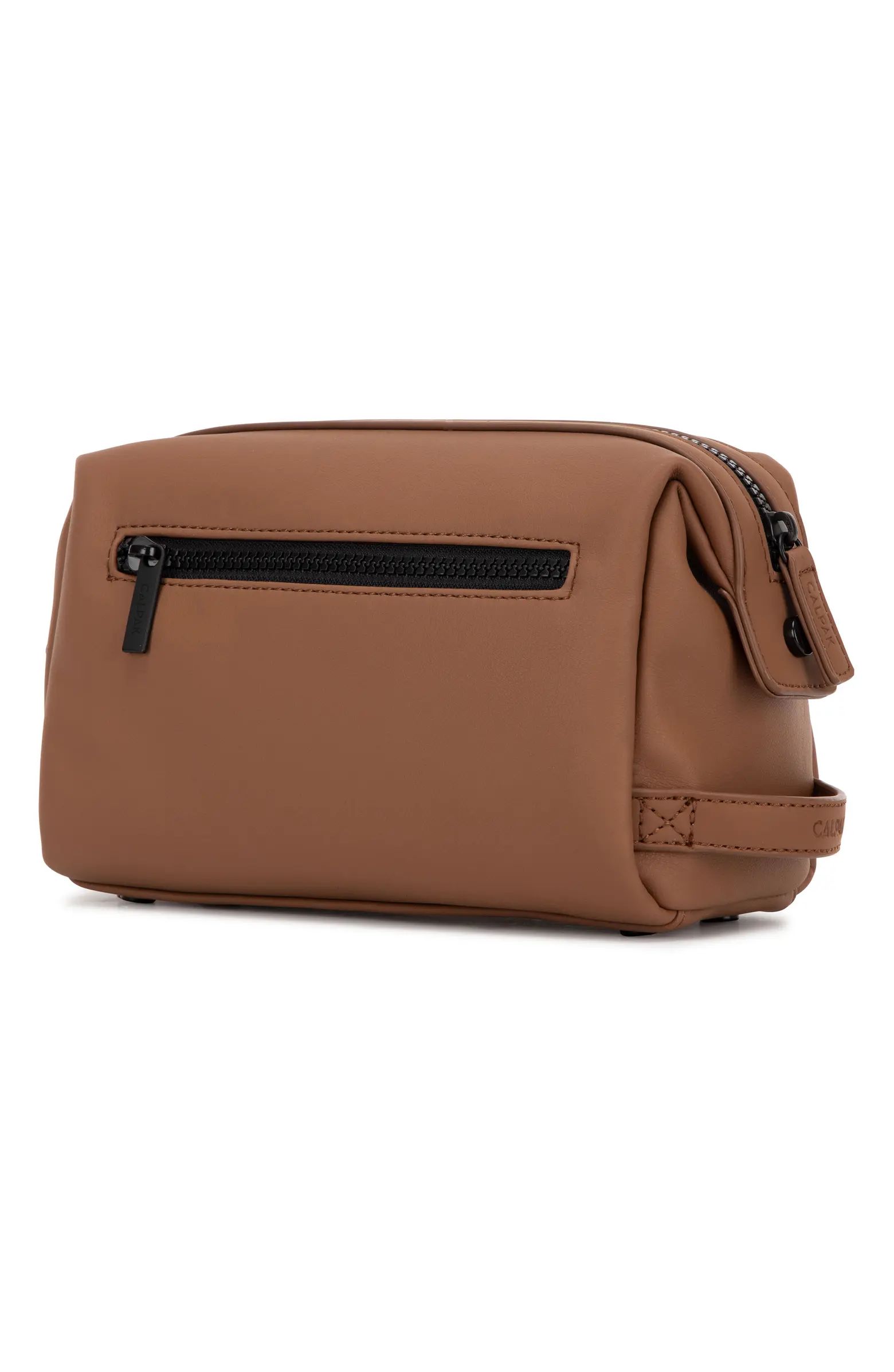 CALPAK Hue Faux Leather Toiletry Bag | Nordstrom | Nordstrom