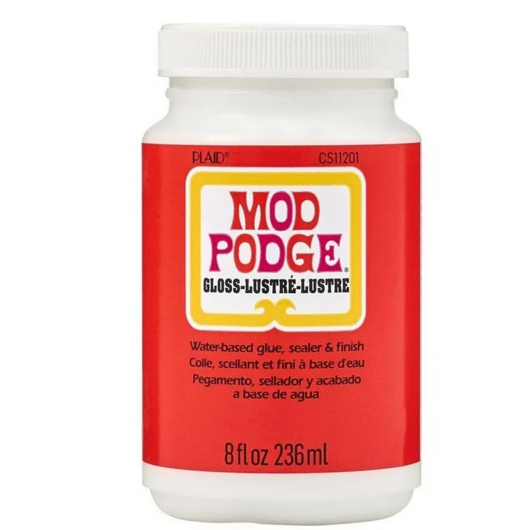 Mod Podge Sealer, Glue, and Finish, Gloss Finish, 8 fl oz | Walmart (US)
