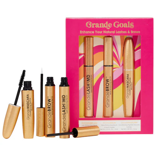 Grande Goals Lash, Brow Serum and Mascara Set | Sephora (US)
