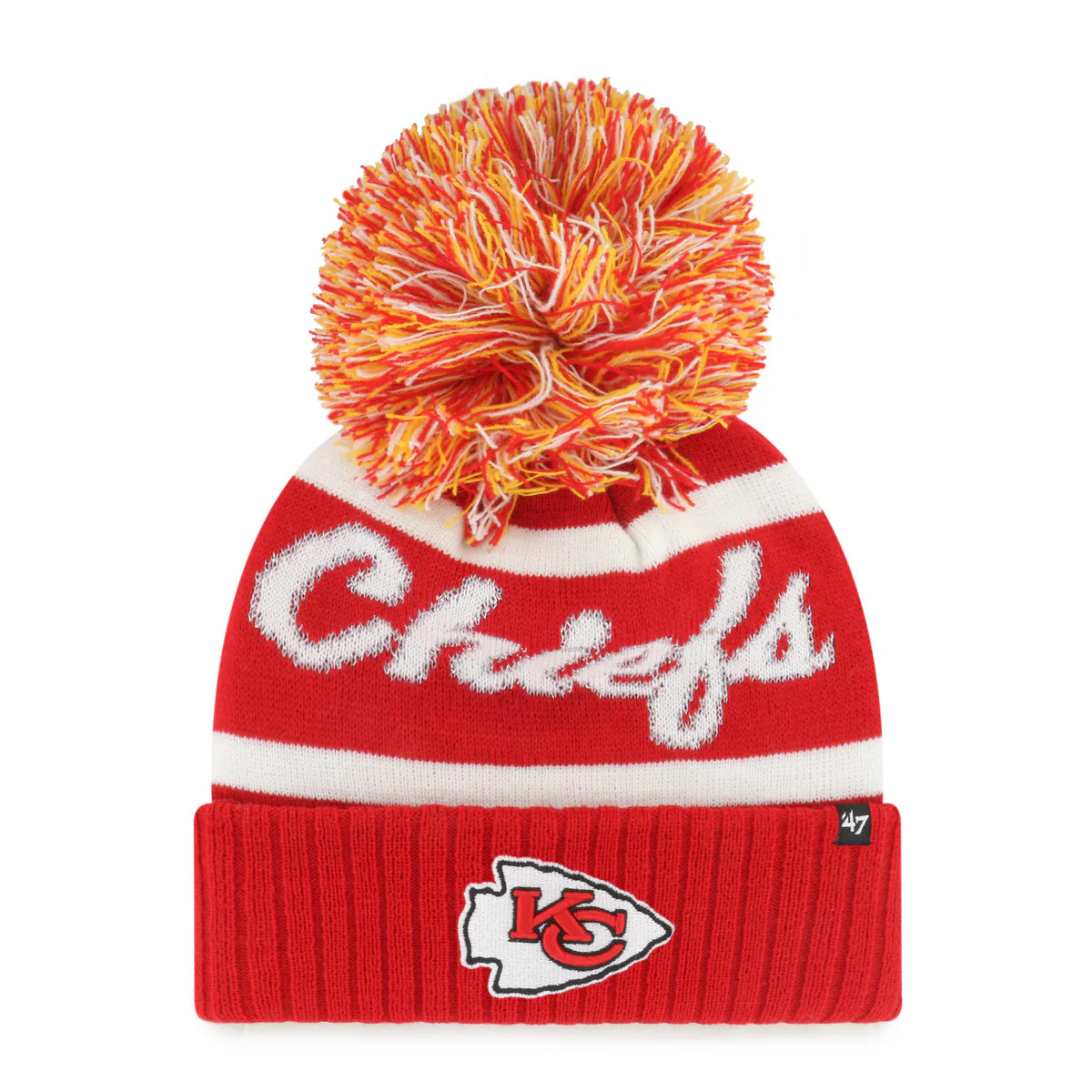 KANSAS CITY CHIEFS SPIRITED '47 CUFF KNIT WOMENS | '47Brand