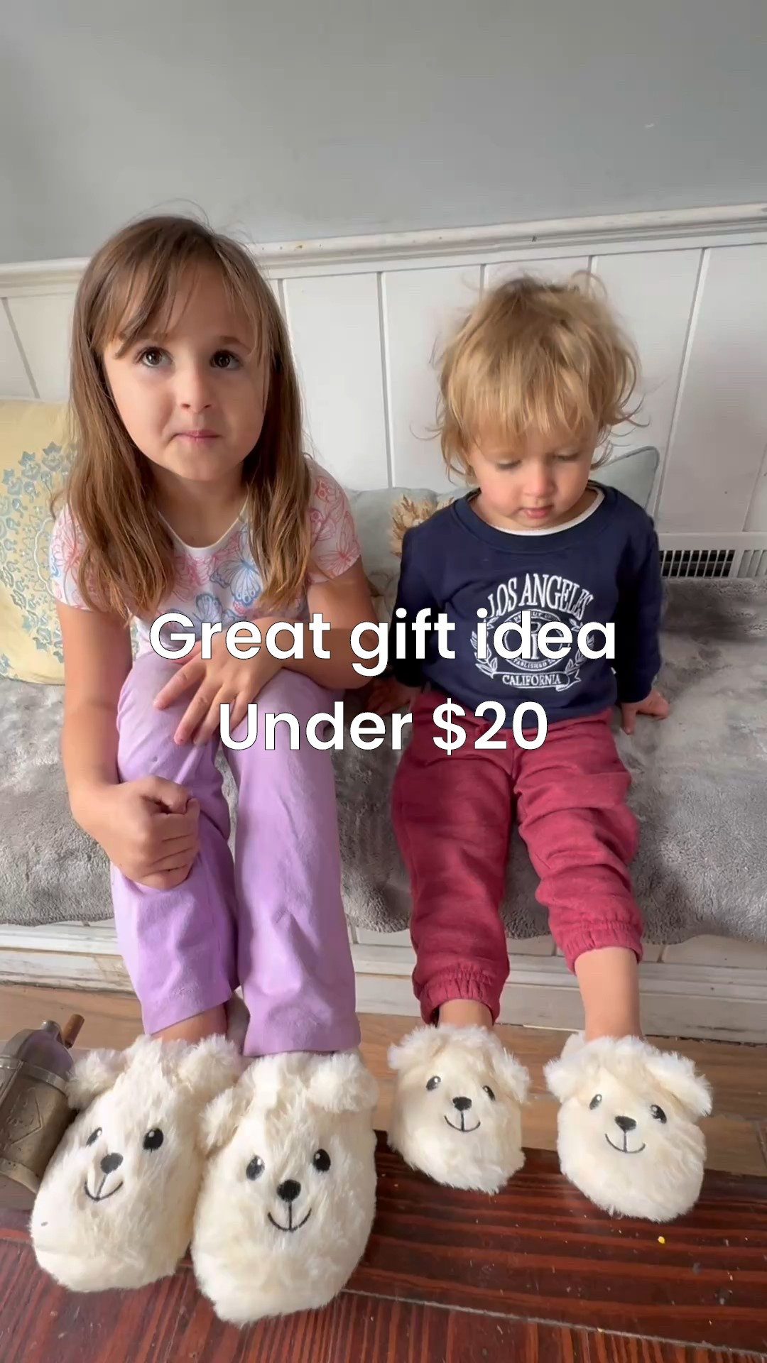 Such a cute and cozy gift idea for under $20 🐻✨ My girls love these fuzzy slippers — perfect for holiday mornings or stocking stuffers! Linked exact 💗 #LTKGiftGuide #LTKHoliday

#LTKKids #LTKFindsUnder50 #LTKBaby