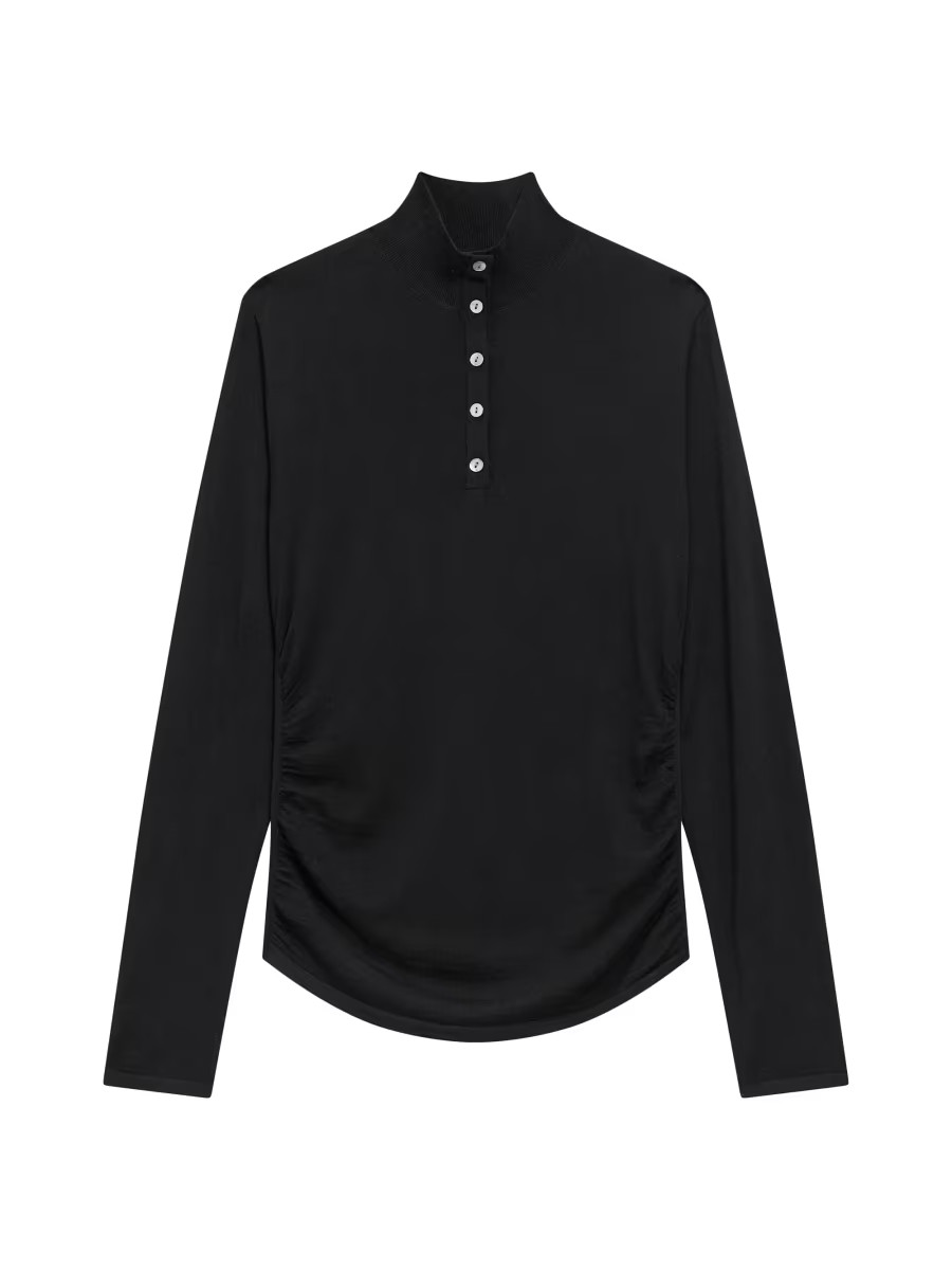 Merino Wool Henley | Saks Fifth Avenue