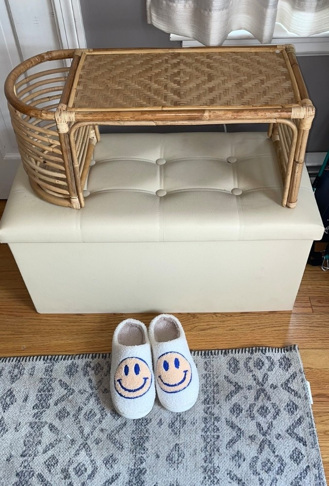 Love this bed tray👏🏼

#bedtray #laptoptable #workspace #giftidea #workfromhome #slippers #amazon

#LTKSaleAlert #LTKHome #LTKCyberWeek