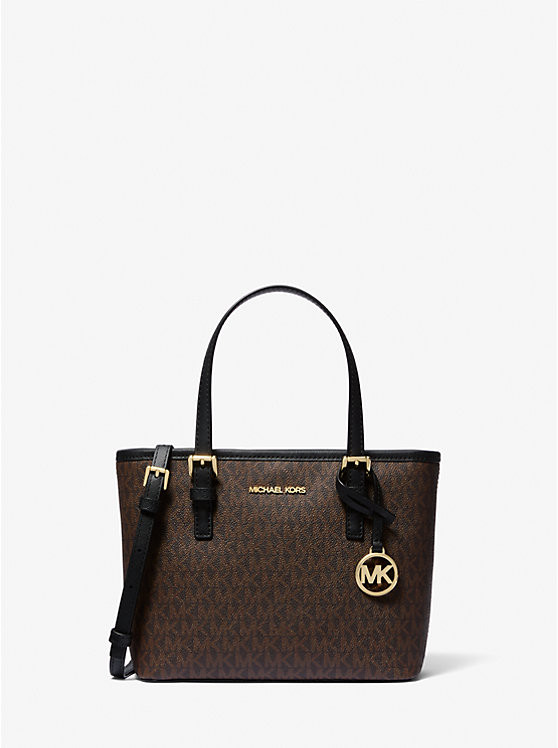 Jet Set Travel Extra-Small Logo Top-Zip Tote Bag | Michael Kors US