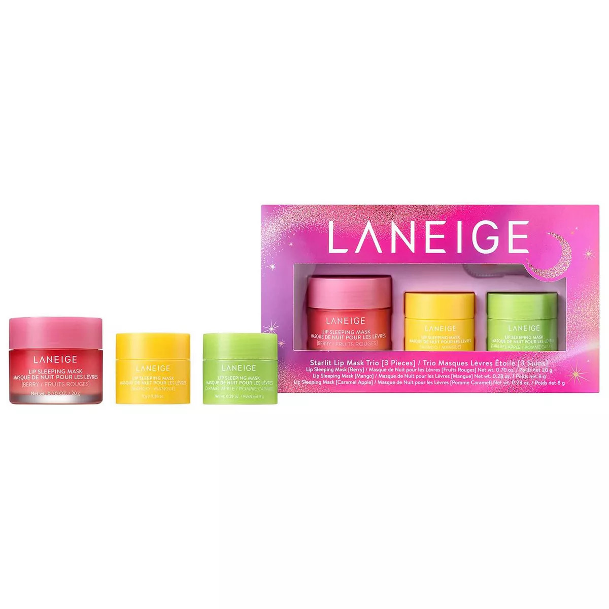 LANEIGE Starlit Lip Mask Trio | Kohl's