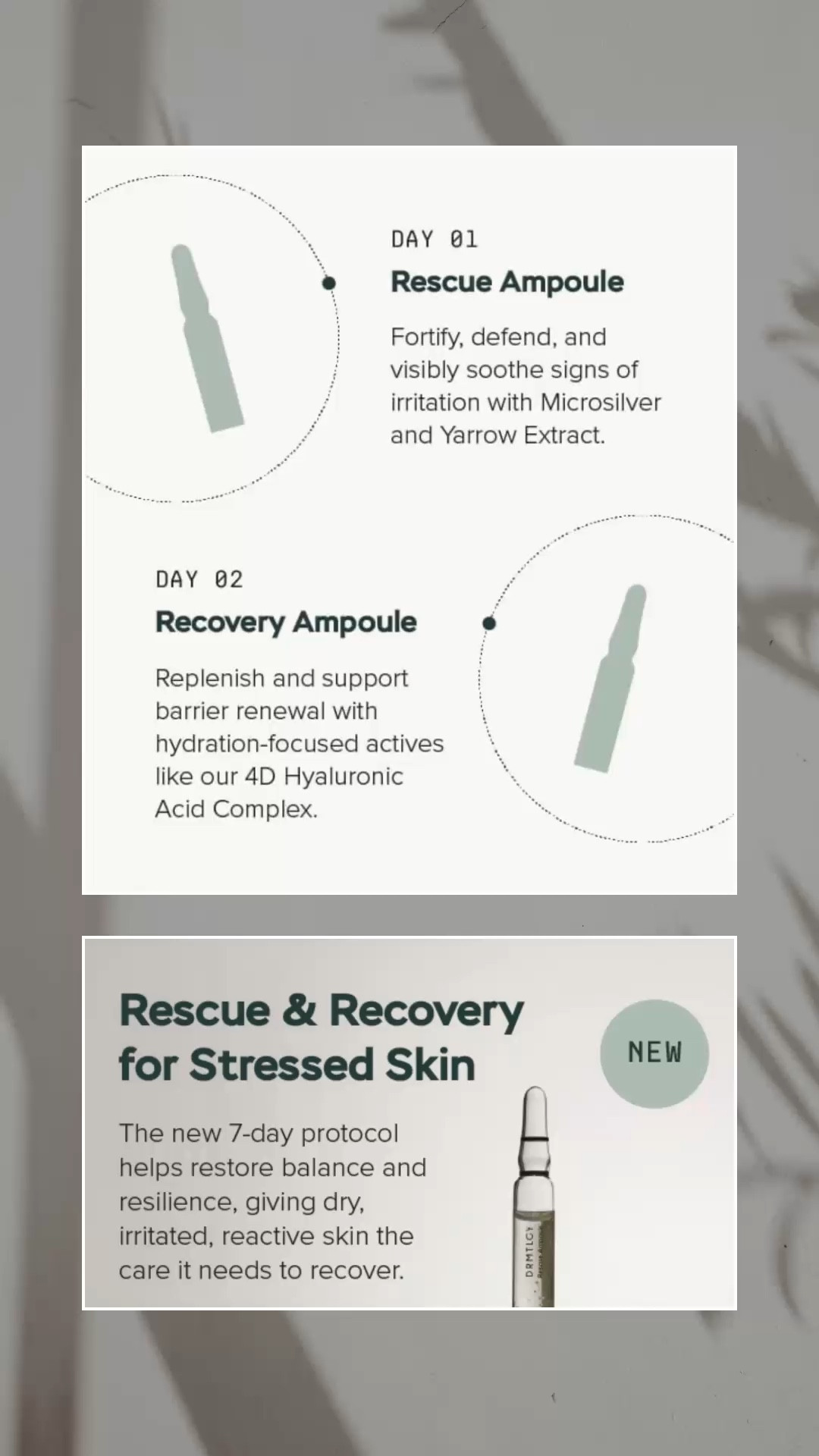 A 7-day skin barrier reset for stressed or irritated skin. 

These concentrated ampoules help calm redness, repair the skin barrier, and boost hydration.

#LTKBeauty #LTKmorningroutine #LTKselfcare