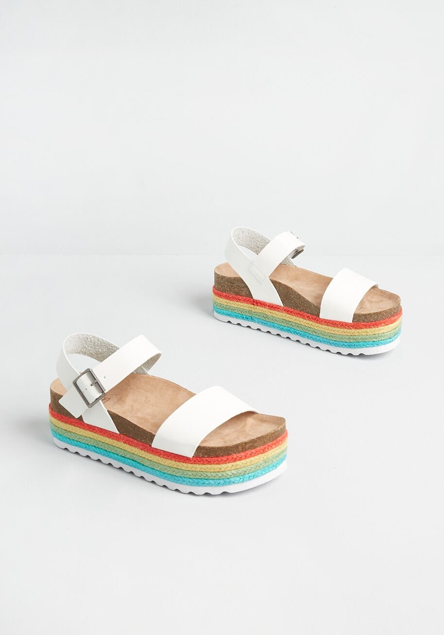 Smiles for Miles Platform Sandal | Modcloth