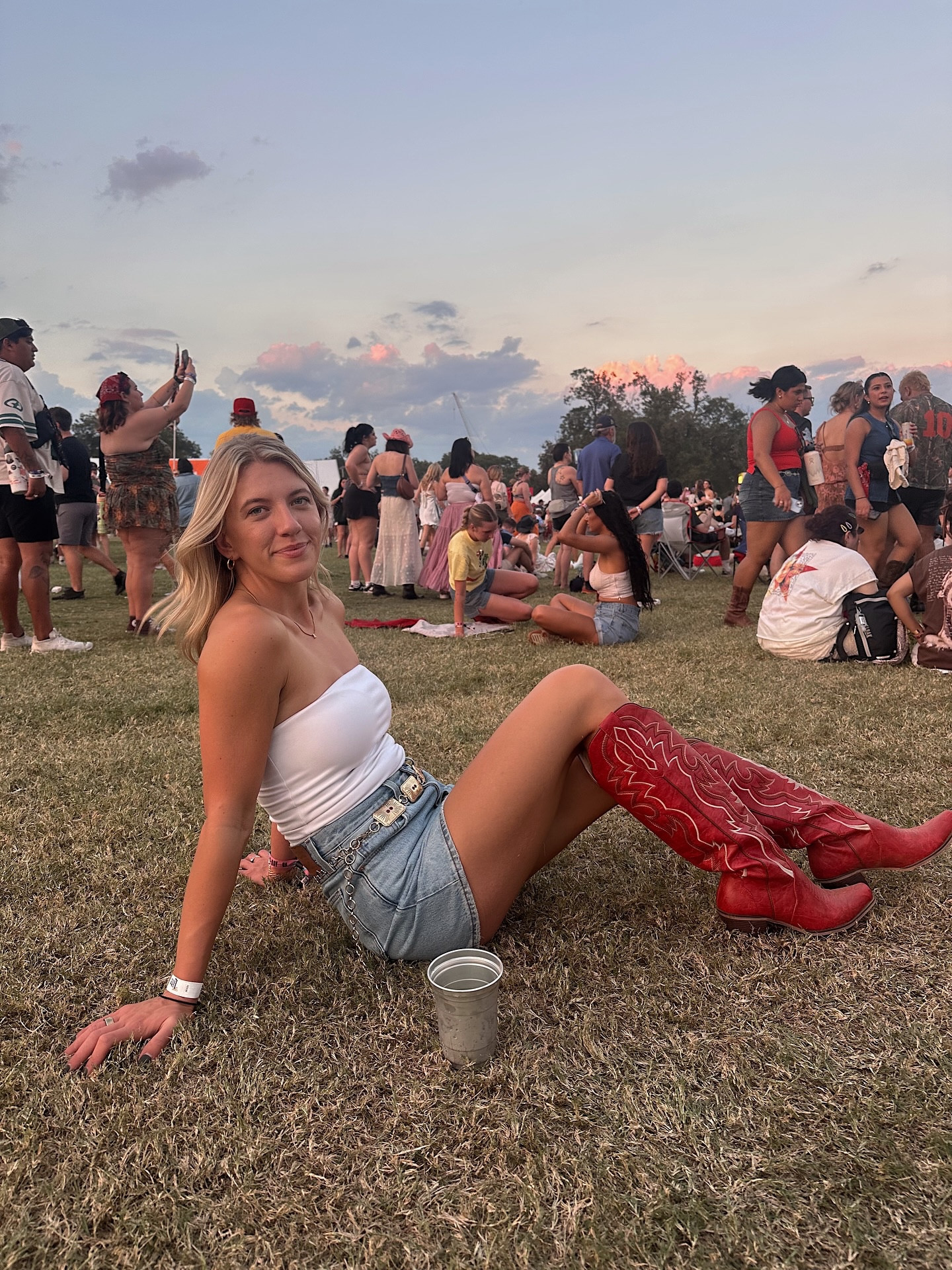 she’s probably in Texas 🤠🎸🪩