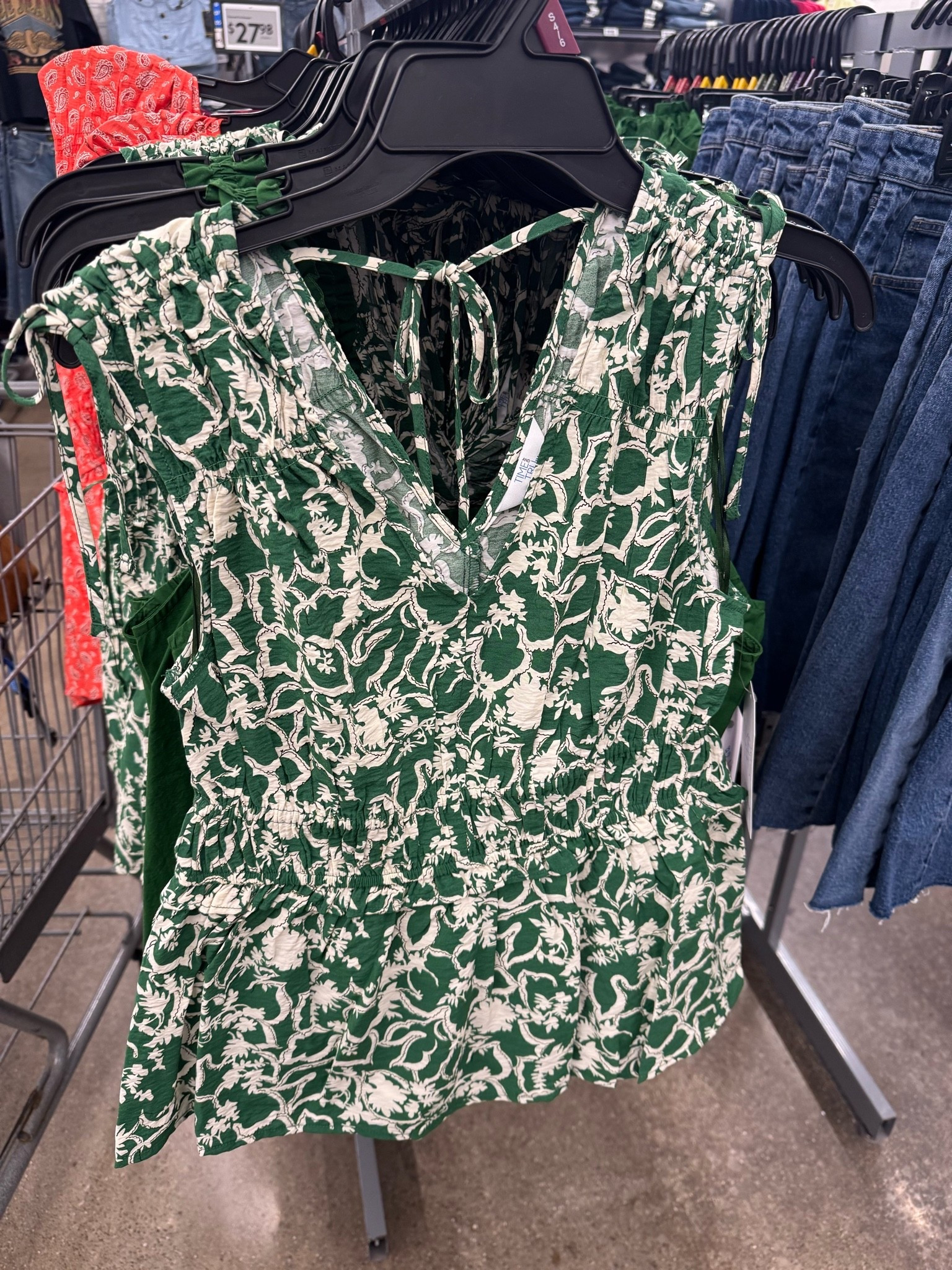 Walmart Time and Tru Women's Ruched Tie Shoulder Top, Sizes XS-XXXL

#LTKootd #LTKSeasonal #LTKTravel