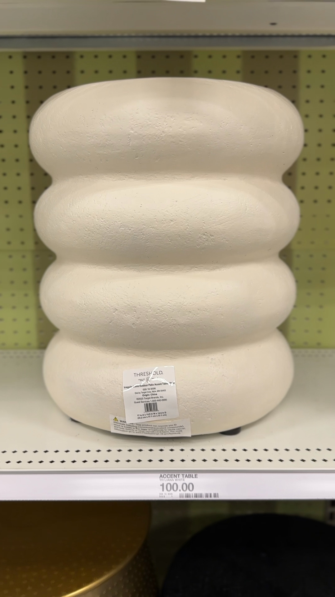 Cute outdoor accent table. Patio furniture for summer!

Check your local Target for availability! 

#LTKHome #LTKSeasonal