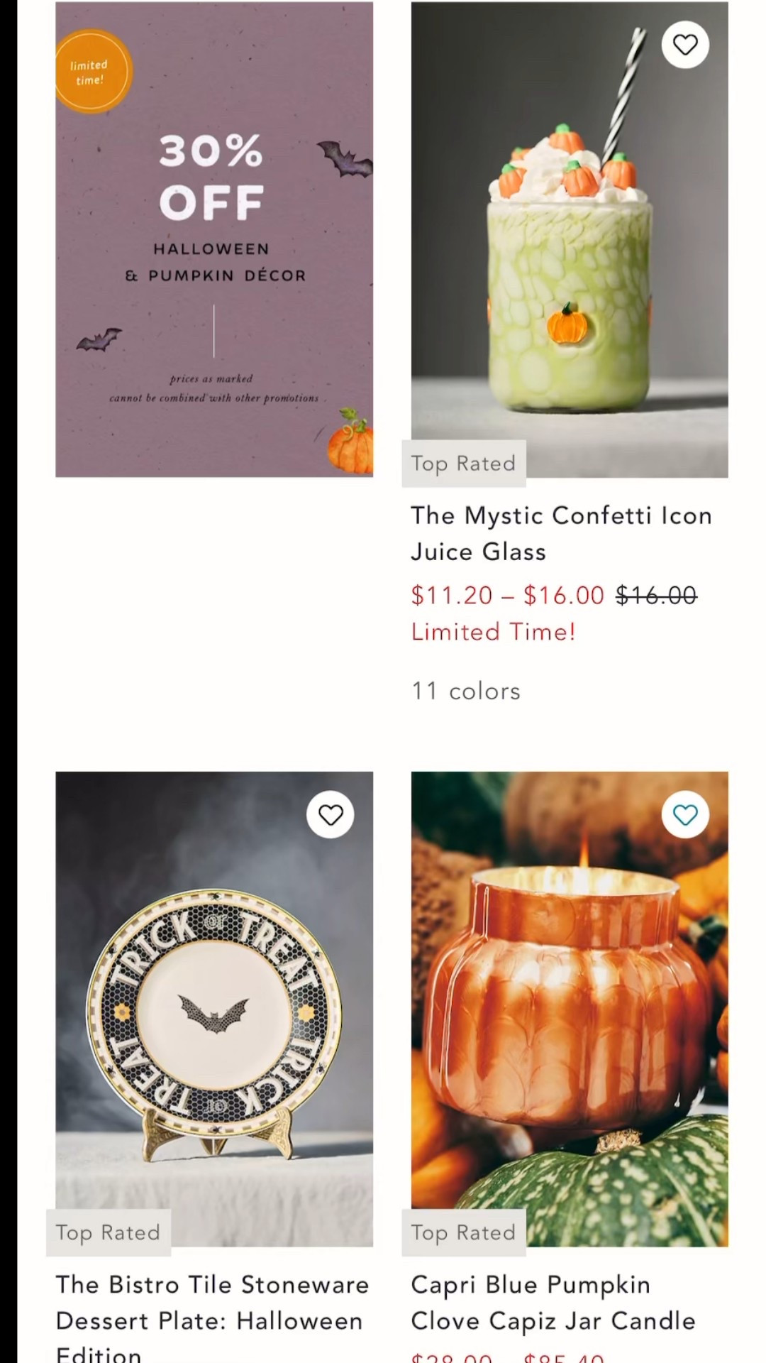 Anthro is having a big fall sale! 

#LTKHalloween #LTKFallSale #LTKSeasonal