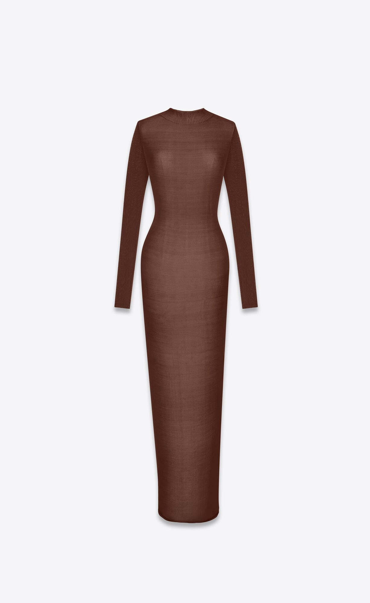 long dress in viscose | Saint Laurent Inc. (Global)