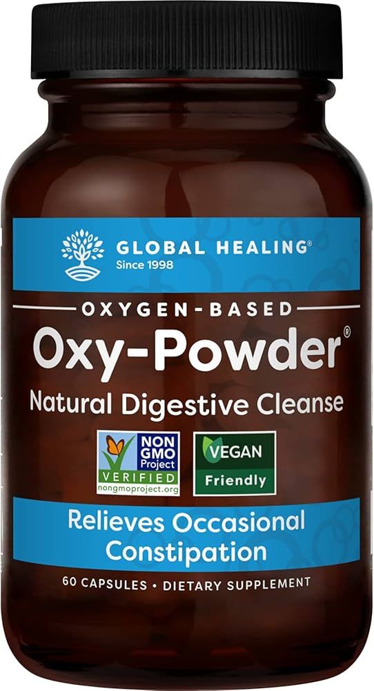 Global Healing Oxy-Powder Colon Cleanse & Detox Cleanse, Colon Cleanser & Detox, Constipation Rel... | Amazon (US)