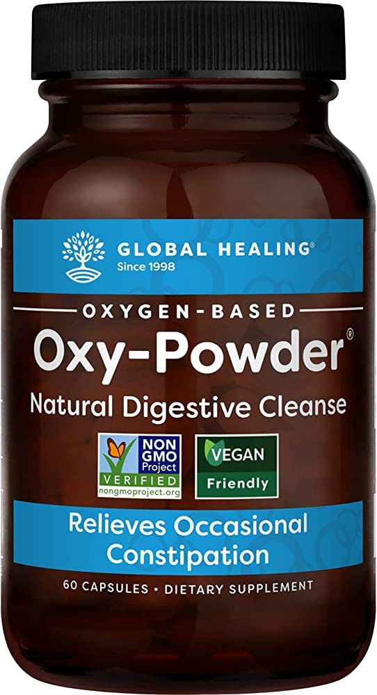 Global Healing Oxy-Powder Colon Cleanse & Detox Cleanse, Colon Cleanser & Detox, Constipation Rel... | Amazon (US)