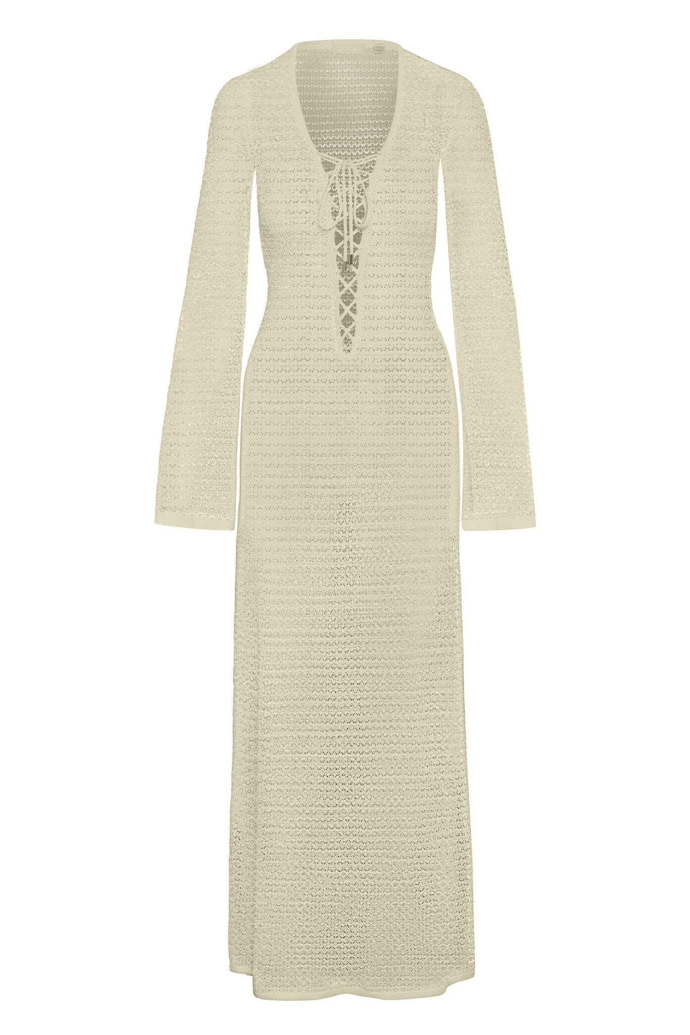 Corossol Dress - Ivory Lace Crochet | Monday Swimwear