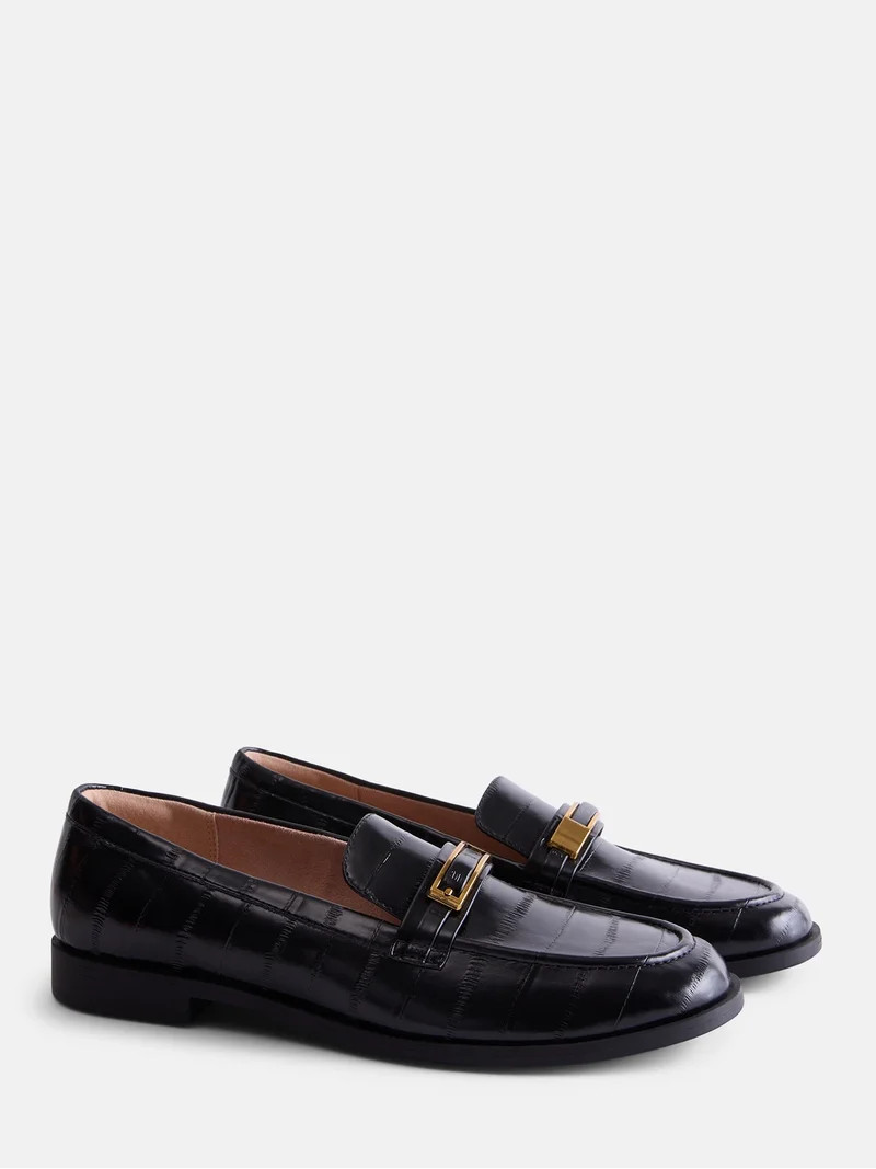 Scenario Women's Buckle Loafers | Walmart (US)