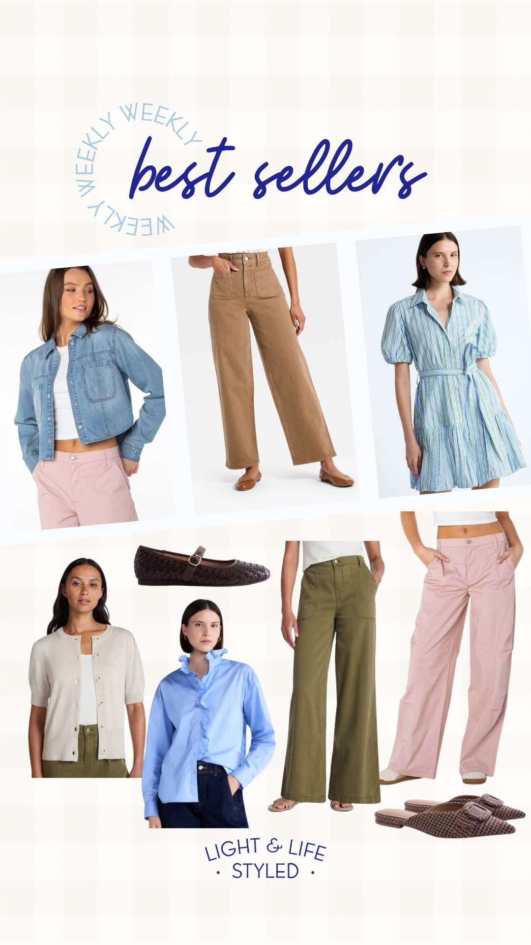 This week’s best sellers are SO good! 🤎 Easy pieces to wear now and carry right into fall!!

walmart, fall outfit, summer outfit, vacation, travel, pants, jeans, flats, mary jane, target

#LTKootd #LTKSeasonal #LTKSaleAlert