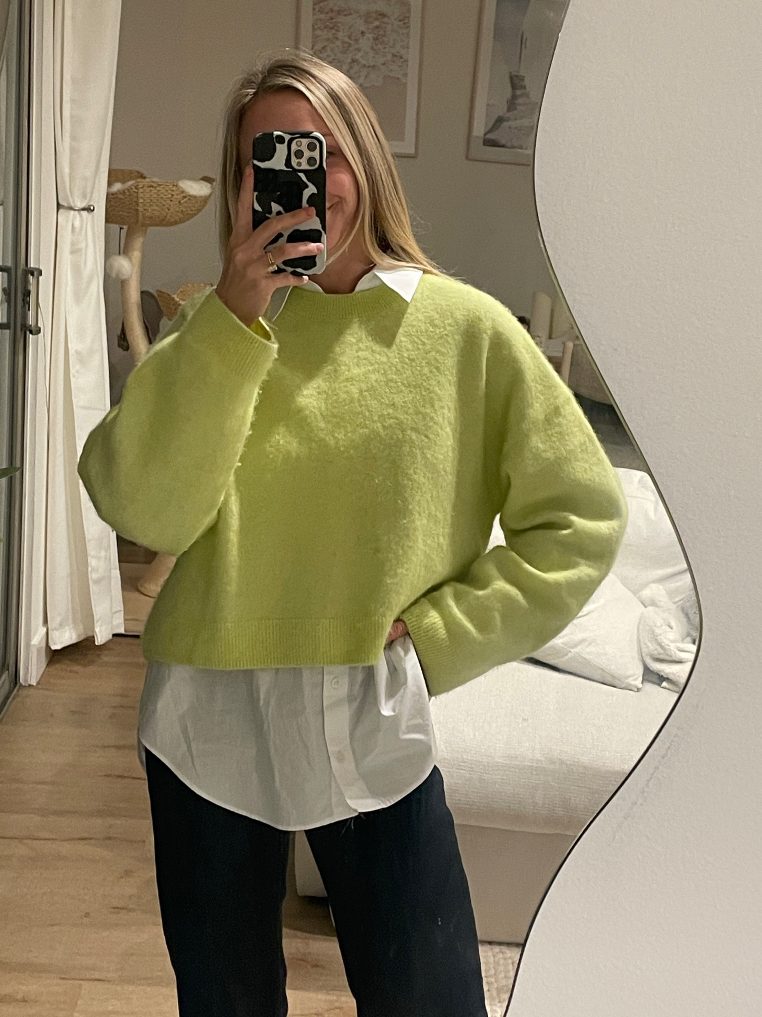Obsessed with a bright colored sweater! #&otherstories #everlane #acnestudios #ootd #outfit #style #trending 

#LTKsalealert #LTKstyletip #LTKSeasonal