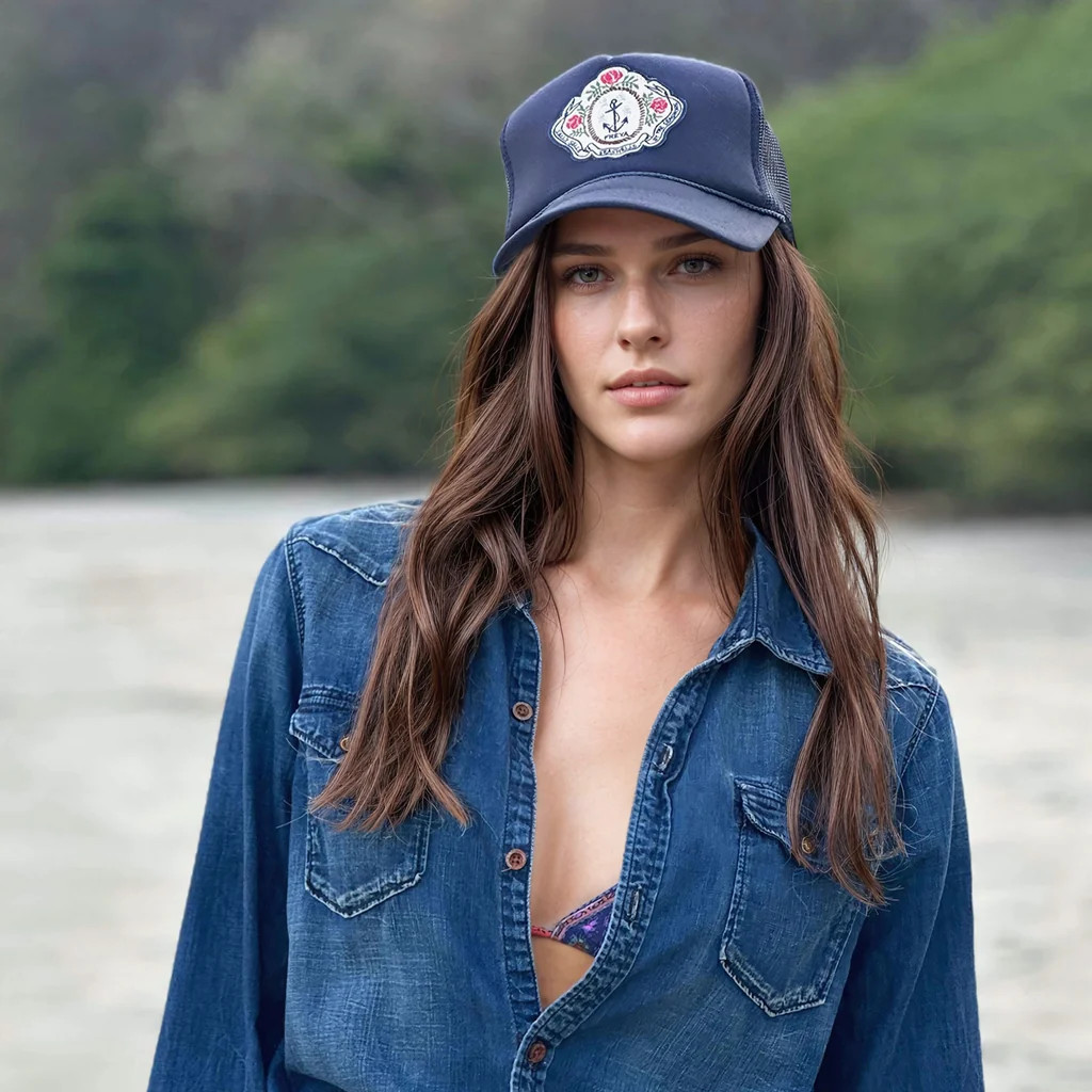 Sally Sells Seashells Trucker Hat | The Freya Brand