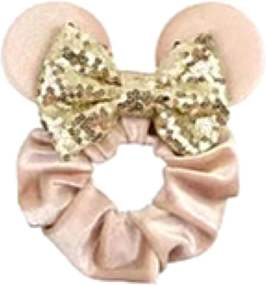 November Love Disney Mouse Ear Hair Scrunchie (Gold), 78 Count (Pack of 1) | Amazon (US)