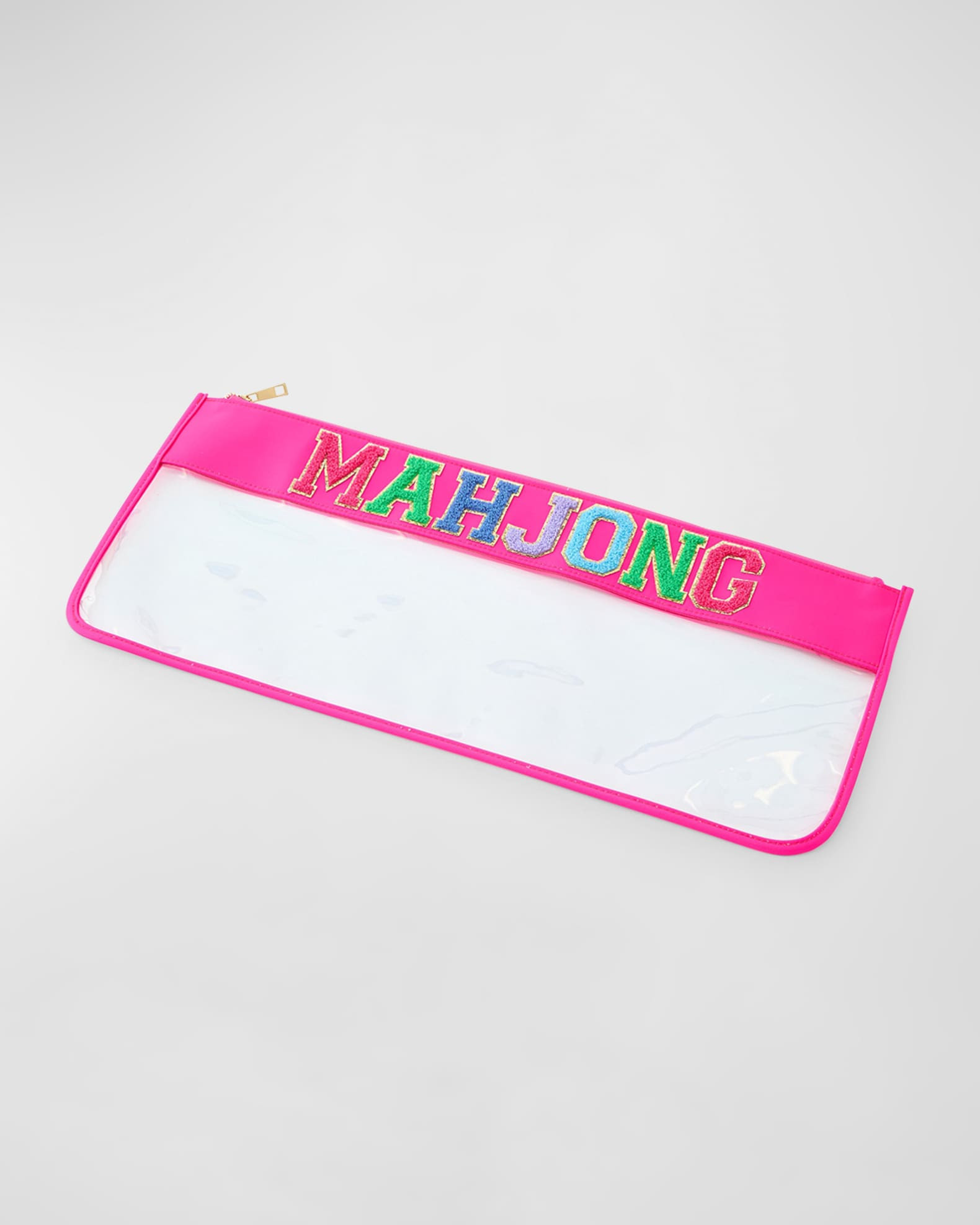 Pink Mahjong Tile Bag | Neiman Marcus