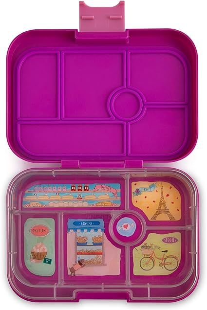 Yumbox Original Leakproof Bento Lunch Box Container for Kids (Bijoux Purple) | Amazon (US)