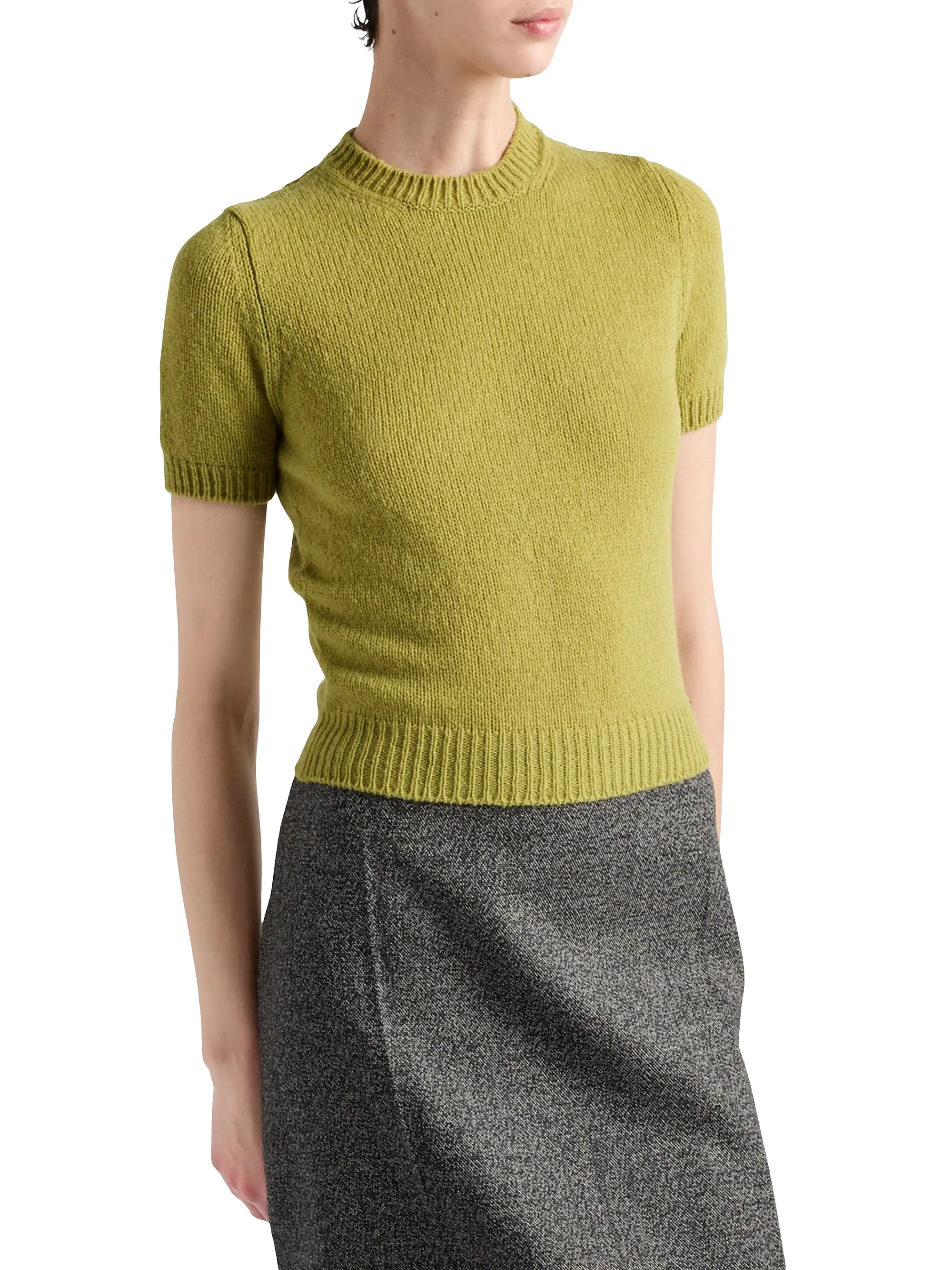 Short-Sleeved Cashmere Sweater | Saks Fifth Avenue