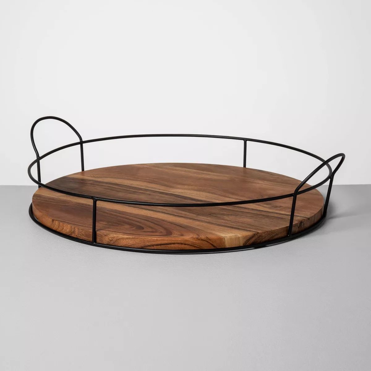 Wood and Metal Tray - Hearth & Hand™ with Magnolia | Target