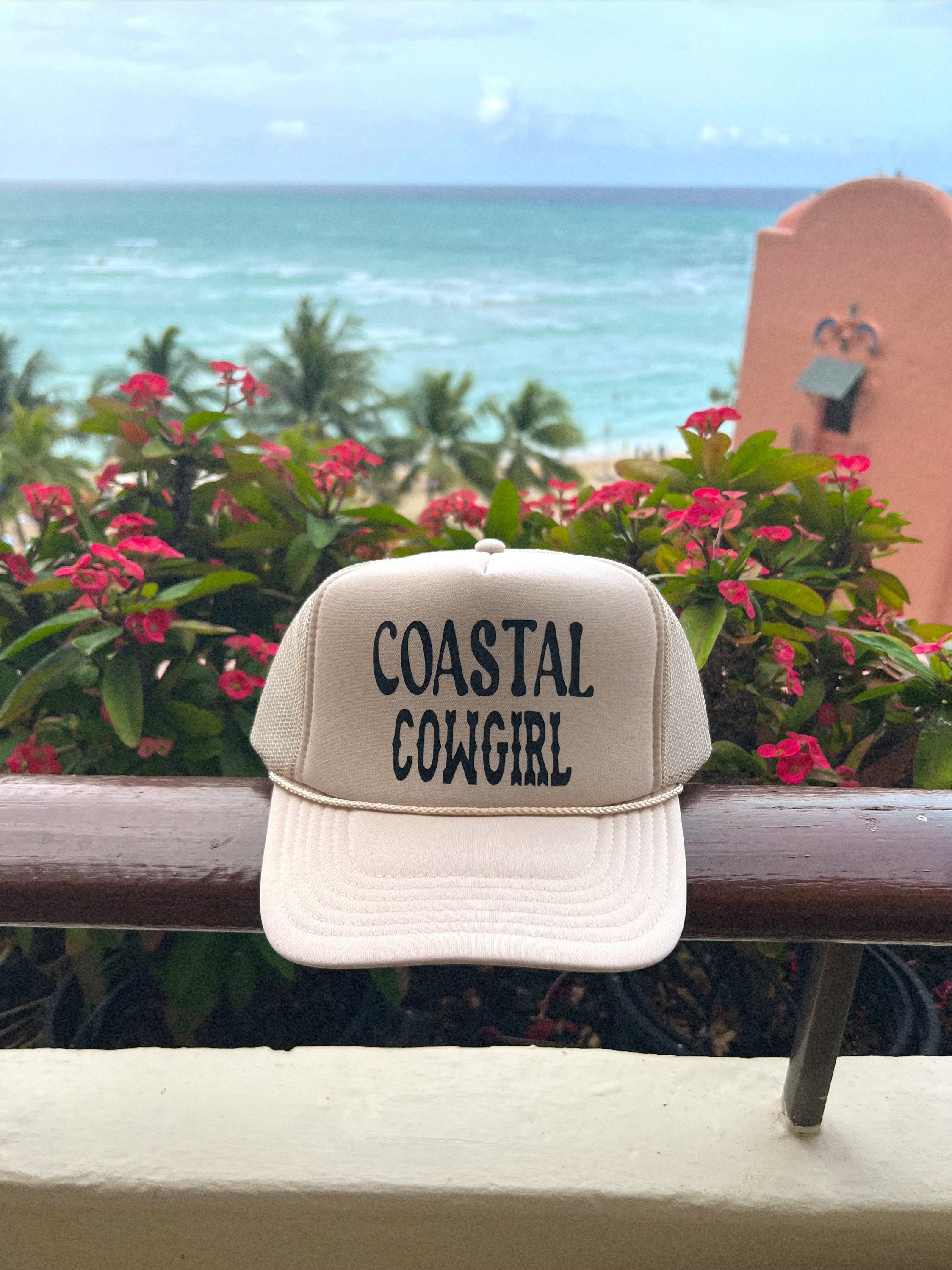 Coastal Cowgirl Hat  Day Drinking  4th of July Trucker Hat  - Etsy | Etsy (US)
