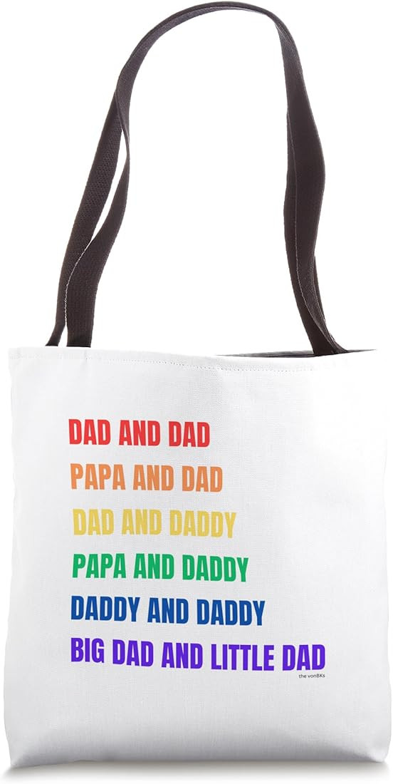 Two Dads Pride Tote Bag | Amazon (US)