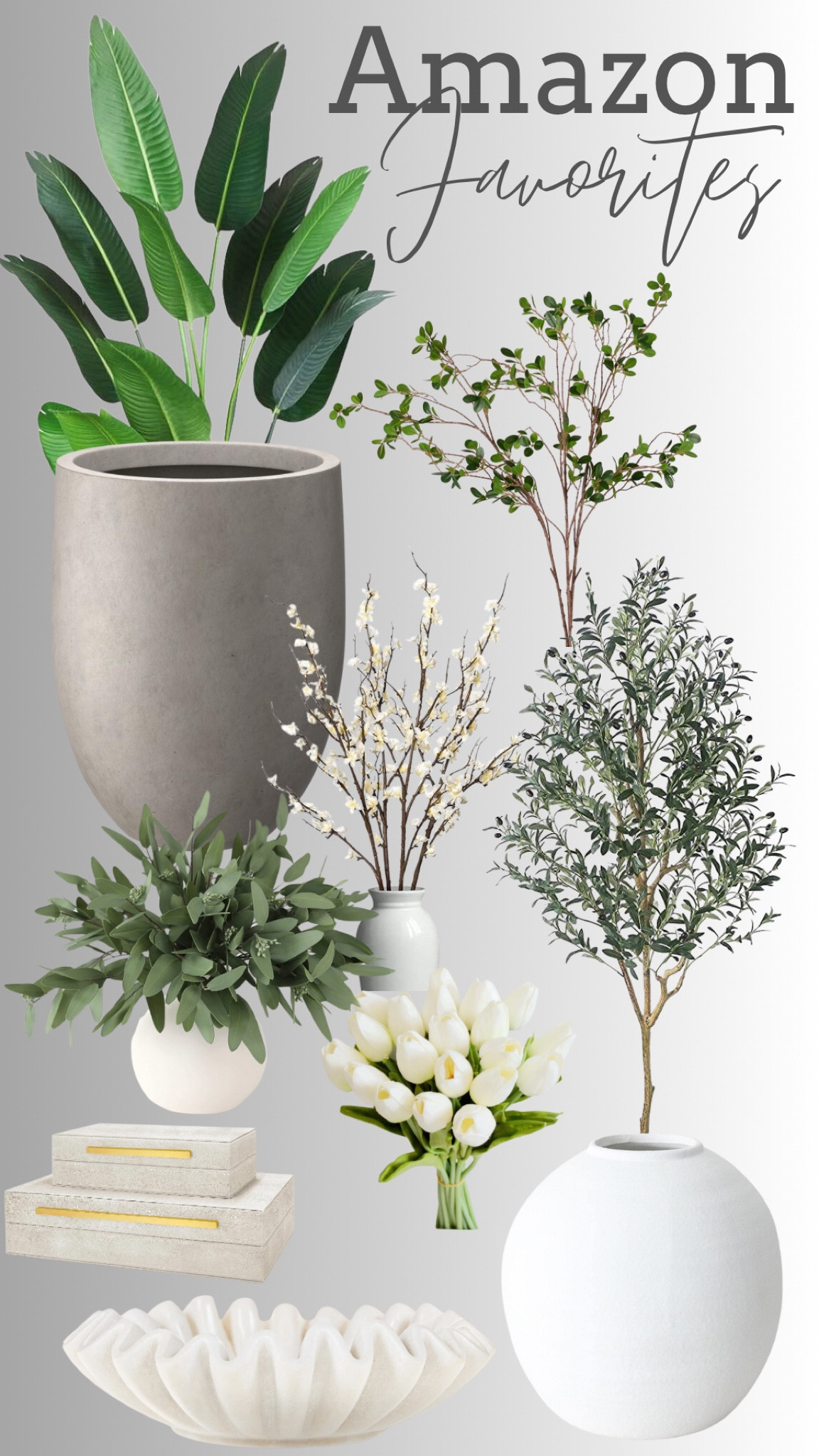 Vases | Faux Plants | Decorative Boxes | Olive Trees | Greenery | Florals | Planters | Tulips - Spring Refresh | Decorative Bowls | Scalloped Bowls 

#LTKhome #LTKsalealert #LTKfindsunder50