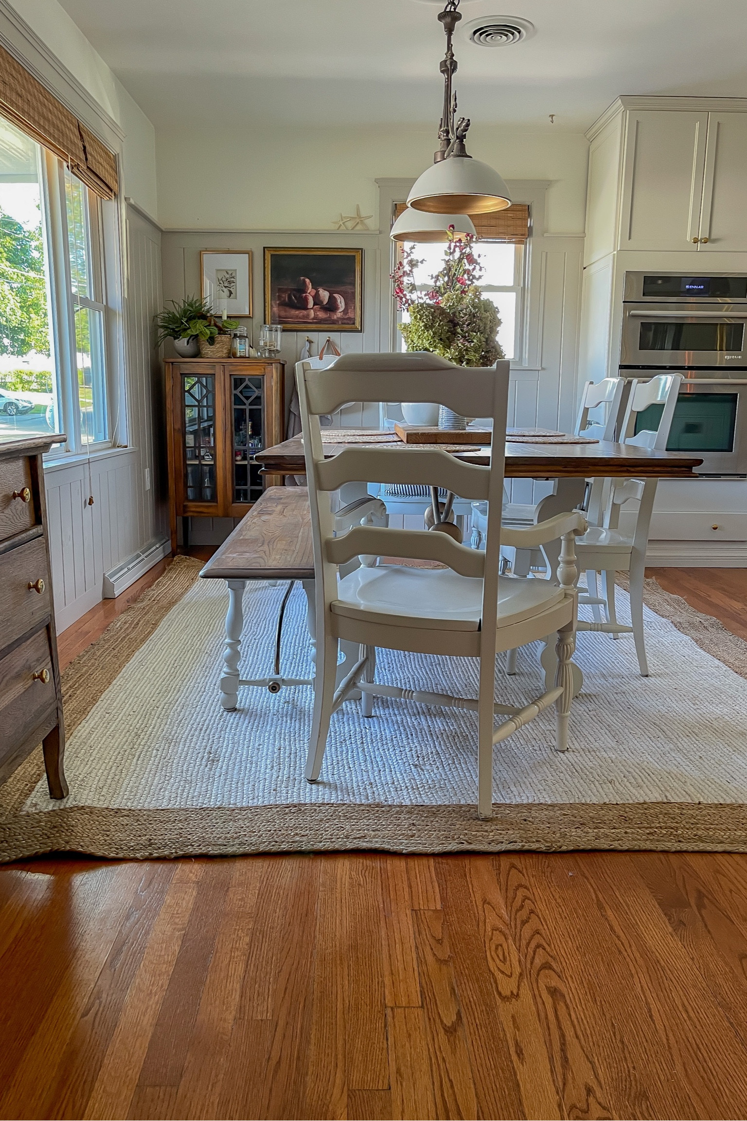 Coastal Farmhouse dining room decor 

#LTKunder50 #LTKSeasonal #LTKhome