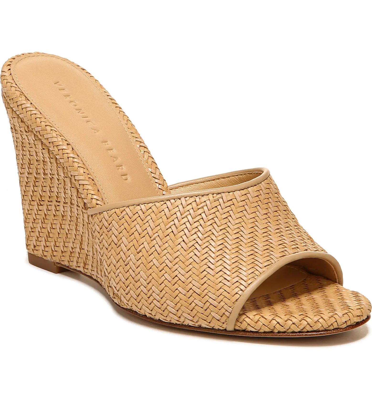 Veronica Beard Dali Woven Platform Wedge Sandal | Nordstrom | Nordstrom