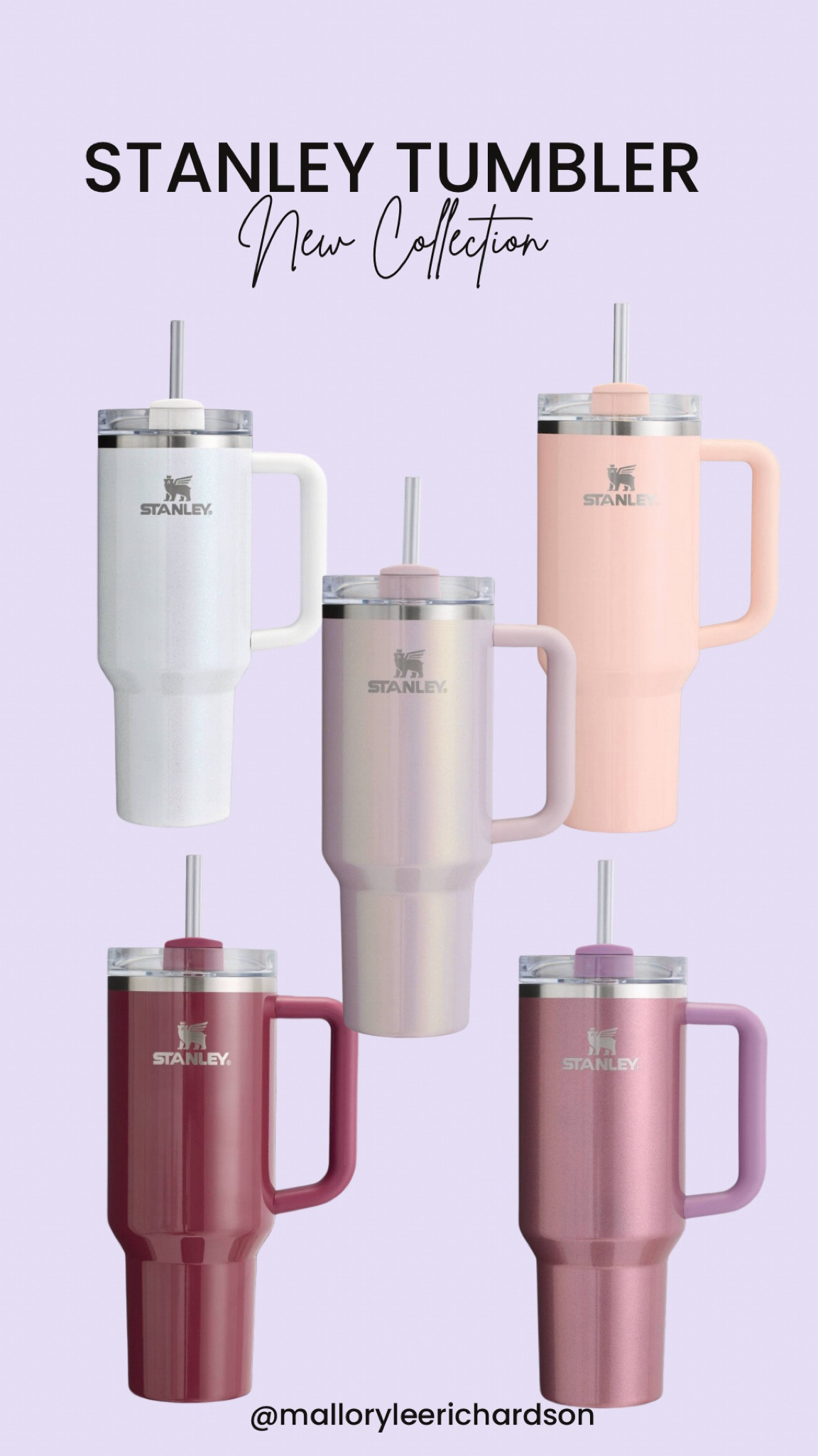 Stanley just dropped a new tumbler collection! 

stanley tumbler, water cup, 40oz tumbler, pearl stanley, glossy stanley, water bottle with handle, water cup with straw, summer essential, target 

#LTKSeasonal #LTKFindsUnder50