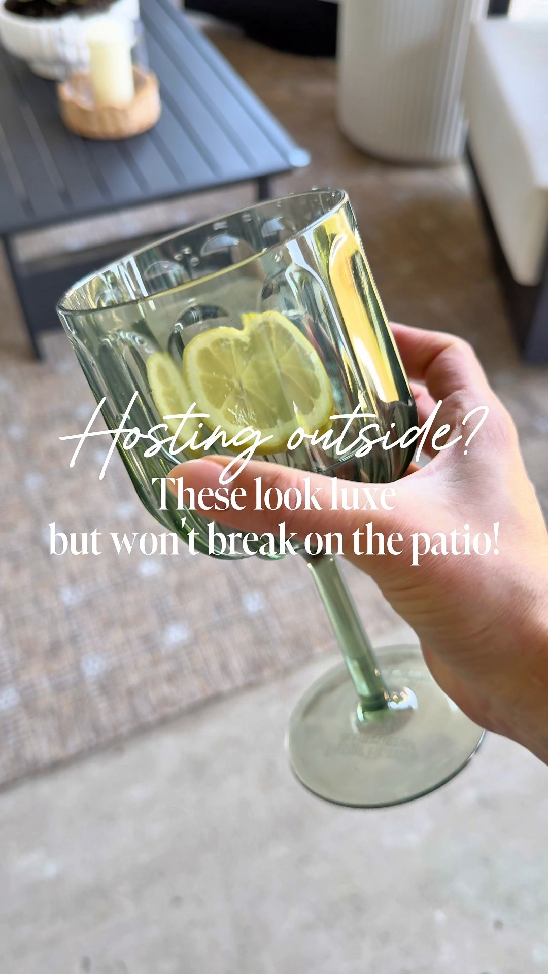 These glasses are giving Anthro vibes without the price tag and there’s no need to stress if someone drops one! 

These come in a variety of shapes & sizes and are available in both green and blue! 💚💙

#walmartfind #summertablescape #shatterproof #ourdoorliving #poolvibes #patiolife #walmarthome #summervibes☀️ #patiodining #familyfriendly 

Outdoor dining, shatterproof glasses, pool safe drinks



#LTKHome #LTKSeasonal #LTKFamily