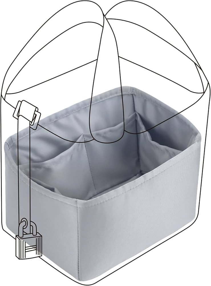 DGAZ Purse Organizer Silky Smooth Fits picotin 18/22 Bags,Silk,Luxury Handbag Tote in Bag Shapers... | Amazon (US)