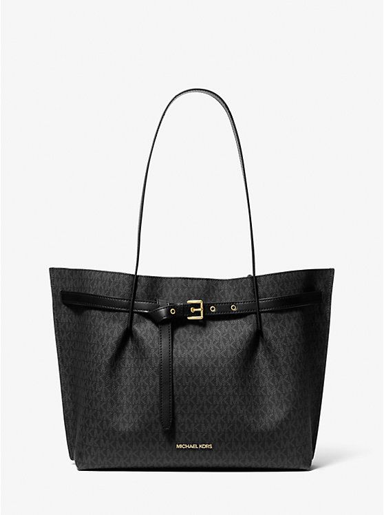Emilia Large Logo Tote Bag | Michael Kors CA