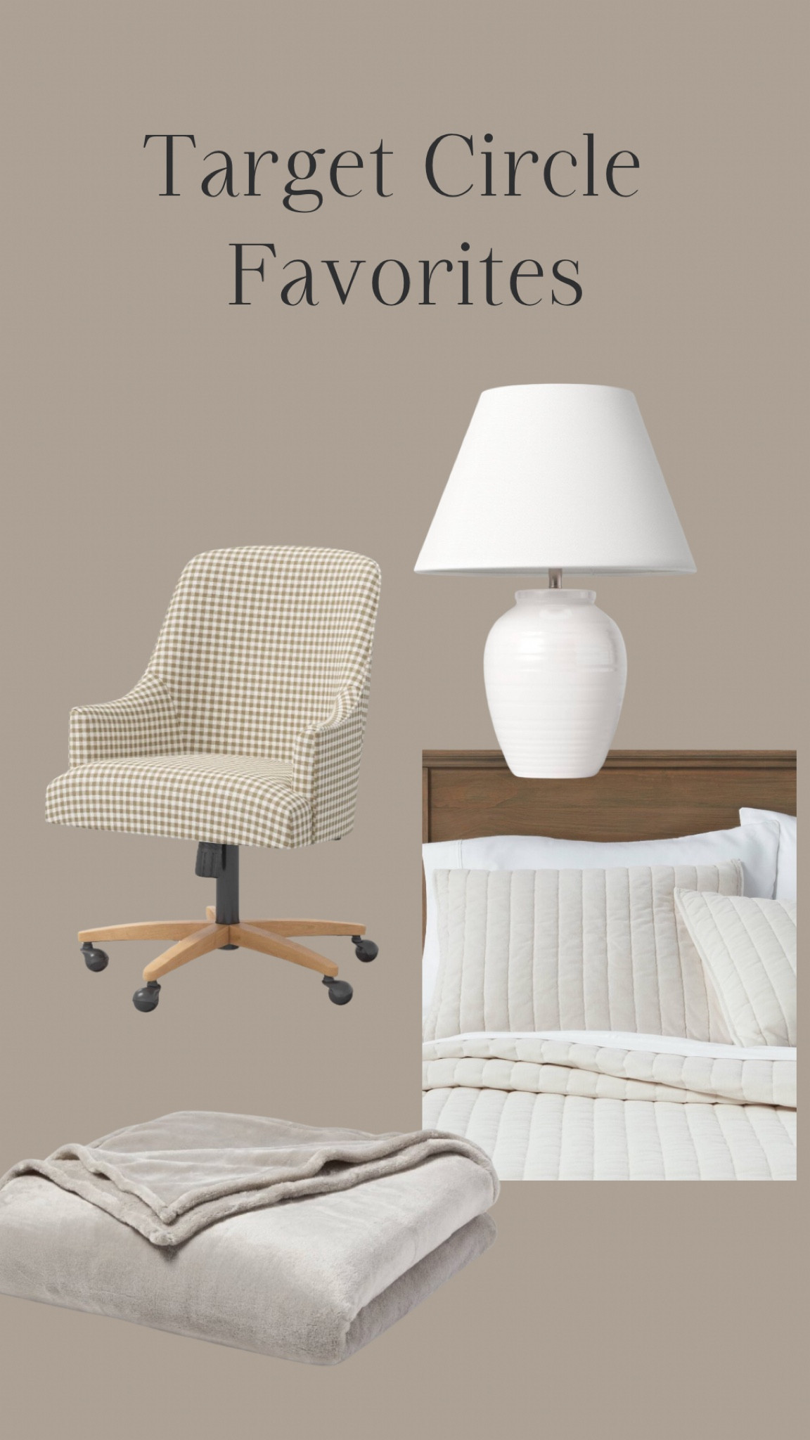 Awesome home finds during the Target circle sale! 

Neutral decor
Neutral home
Office furniture 
Bedding
Transitional style

#LTKhome #LTKxTarget #LTKsalealert