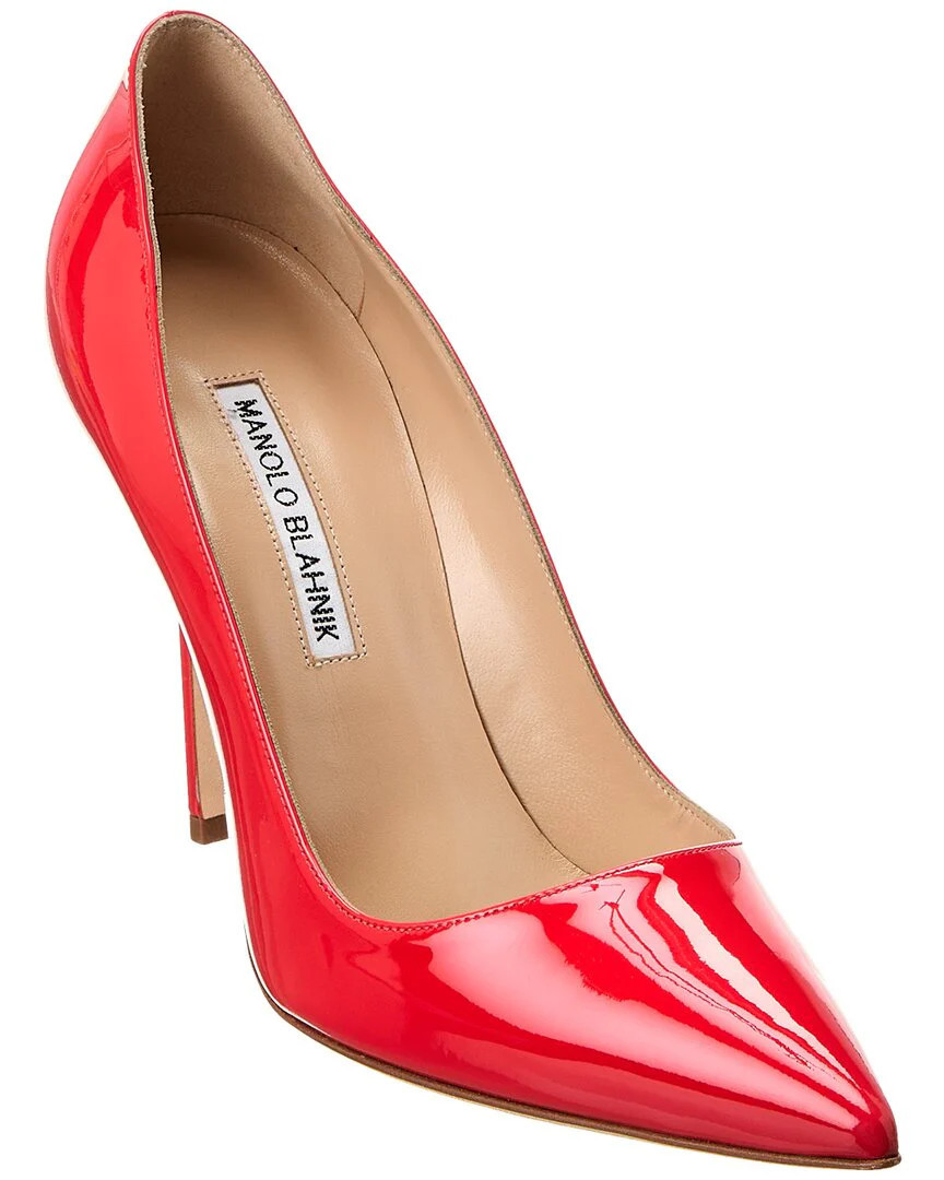 Manolo Blahnik BB 105 Patent Pump | Shop Simon