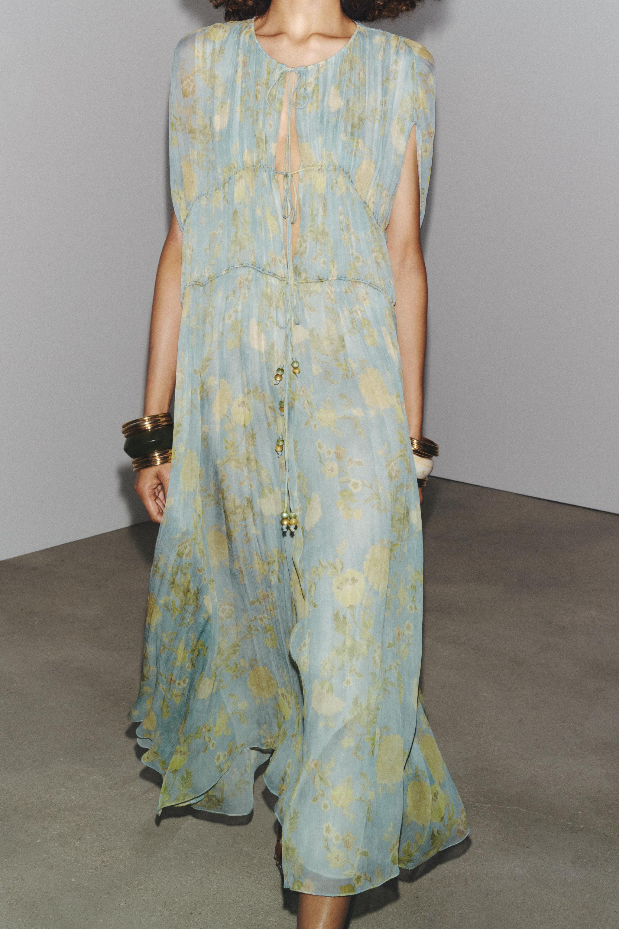 ZW COLLECTION PRINTED DRESS | Zara US