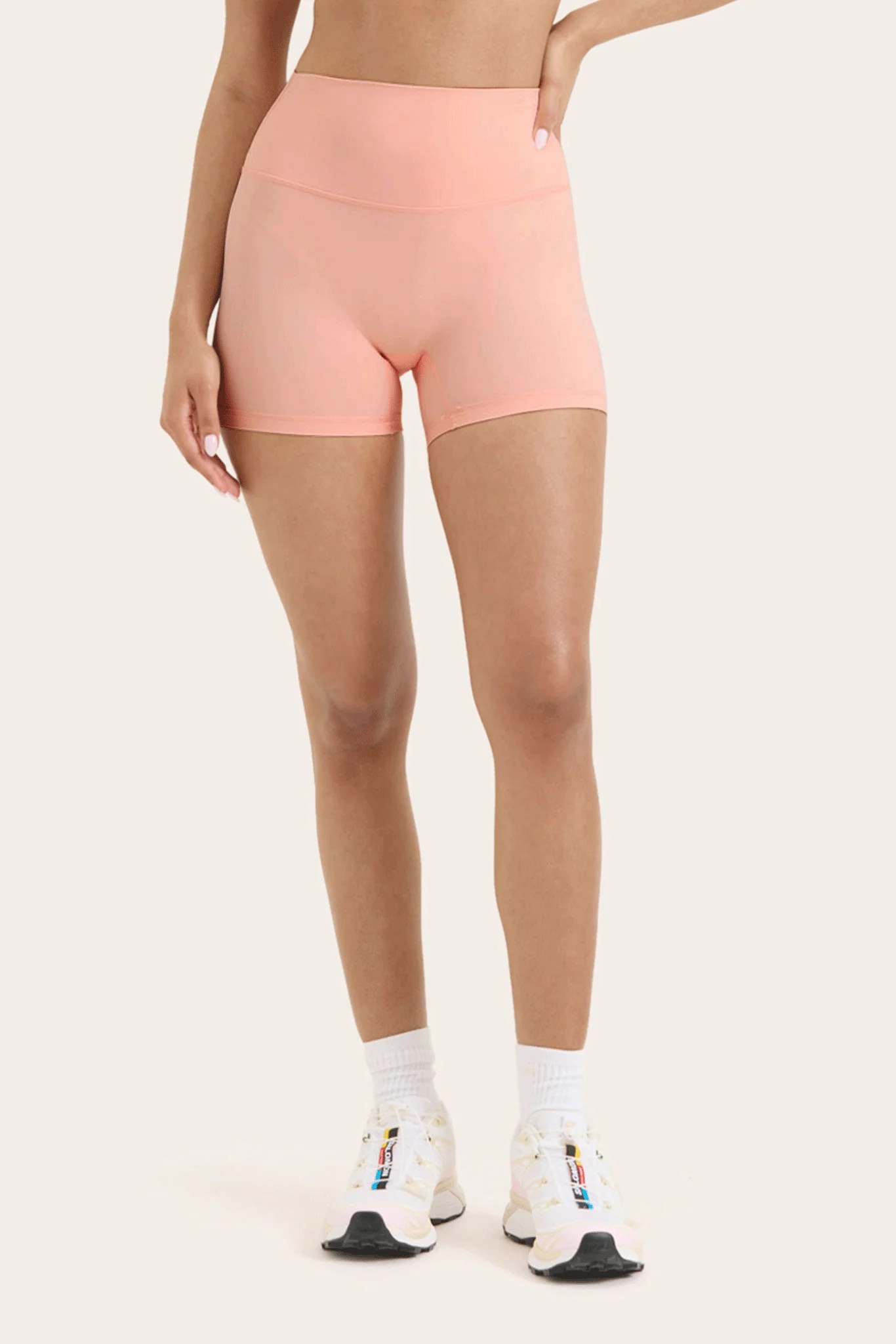 AIRLUXE™ BREATHE SHORTS - PEACH | SET Active