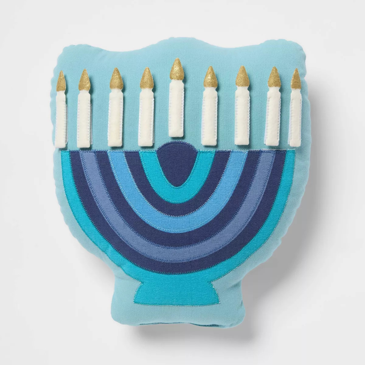 Menorah Candle Shaped Removable Pillow - Spritz™ | Target
