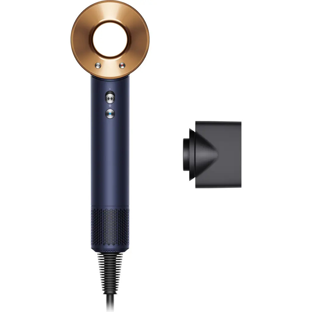 Dyson Supersonic™ Hair Dryer - Refurbished in Prussian Blue/Rich Copper at Nordstrom Rack | Nordstrom Rack