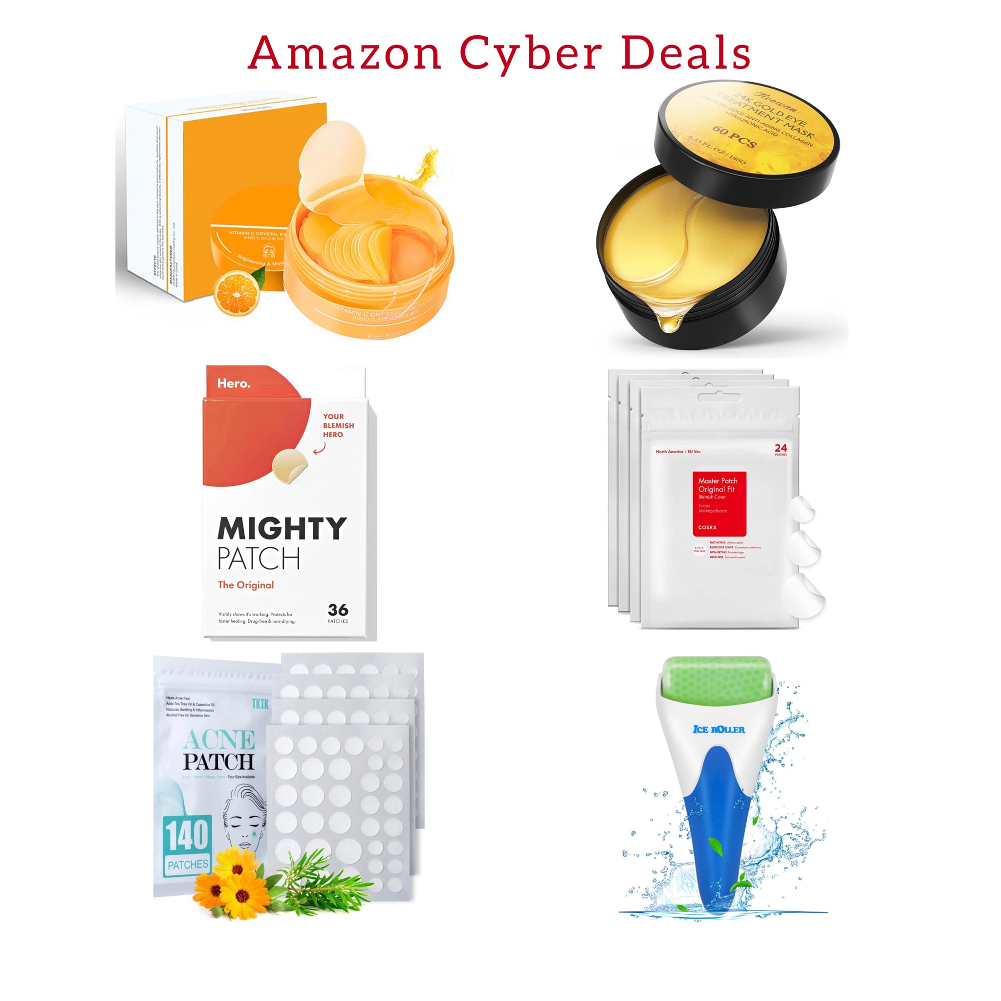 Amazon. Cyber Deals. Cyber Monday. Cyber Week. Self Care. Gift Guide. Under Eye Patches. Under Eye Care. Pimple Patches. Ice Roller. Mighty Patch. 24k Gold Under Eye Patches. 

#LTKsalealert #LTKGiftGuide #LTKCyberweek