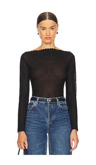 by Marianna Blake Knit Top in Black | Revolve Clothing (Global)