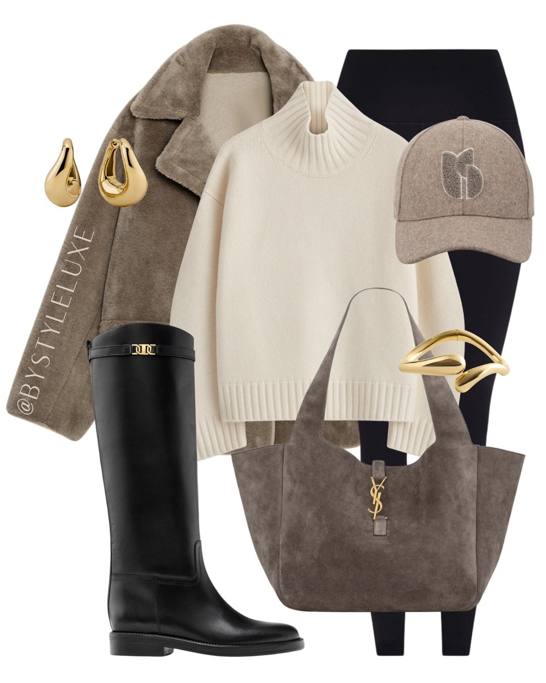 LEGGINGS - a chic fur coat styled with leggings and riding boots, perfect for a day shopping or lunch date 

#boots #coat #winteroutfit

#LTKshoes #LTKwinter #LTKeurope