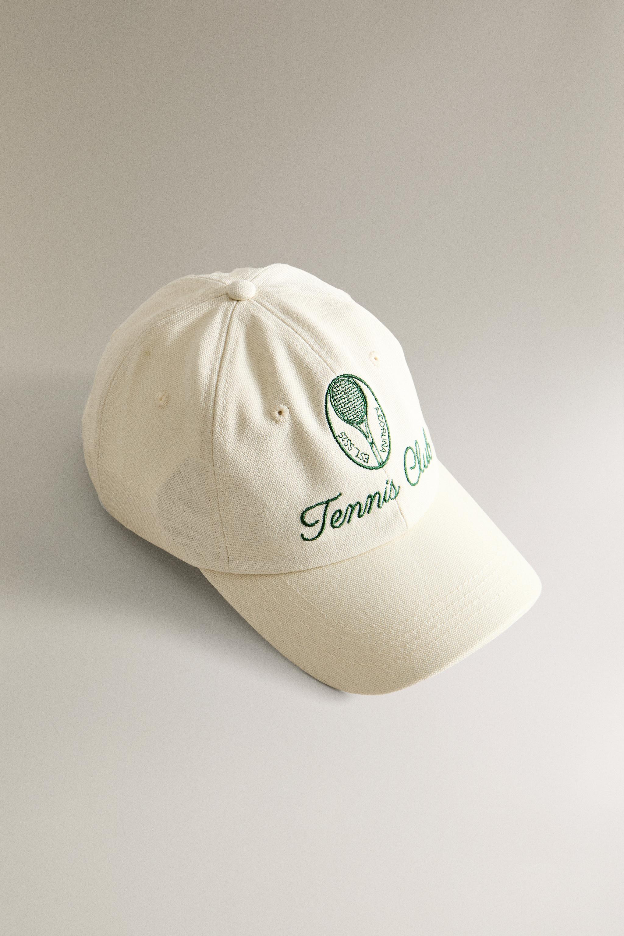 TENNIS-CAP AUS BAUMWOLLE | Zara DE