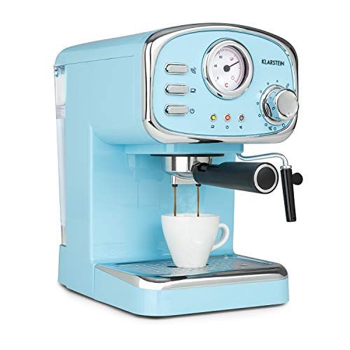 KLARSTEIN Espressionata Gusto - Espresso Maker, 20 Bar Pump Pressure, 1100 Watts, Makes 6 cups (0... | Amazon (US)