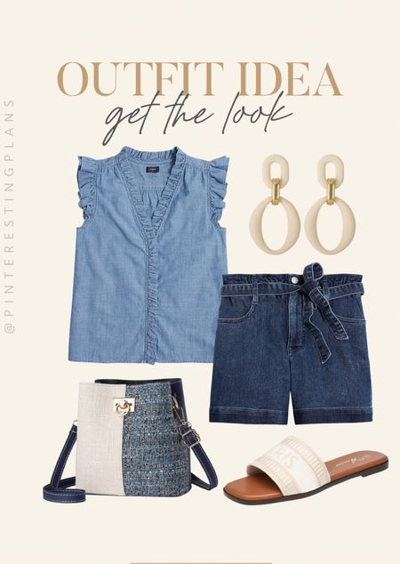 Outfit Idea get the look 🙌🏻🙌🏻

Spring outfit, spring style, purse, sandals, shorts, denim, chambray



#LTKstyletip #LTKshoecrush #LTKSeasonal