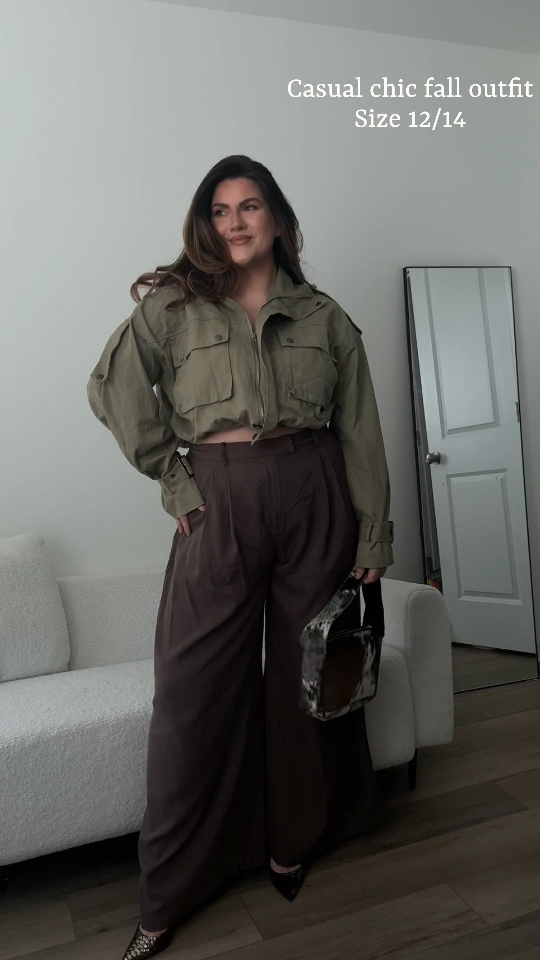 Wearing US 14 in the trousers and XL in the jacket. Also linking a more budget friendly trouser that is similar for a fraction of the price ❤️


Workwear, fall outfit, grey pant, high waist pants, high waist trouser, jacket, utility jacket, cropped jacket, cow purse, cowhide bag, green jacket, casual chic, elevated casual, midsize 

#LTKWorkwear #LTKSeasonal #LTKMidsize